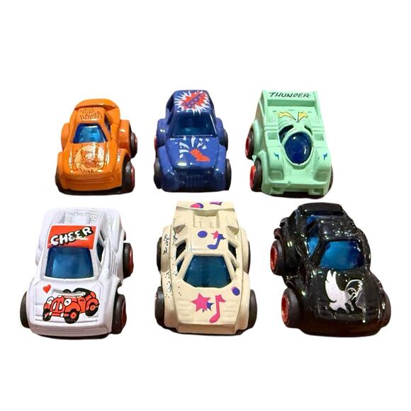 Lot of 6 Pull Back Mini Micro Racers Lion -Boom-Cheer-Thunder-Music-Eagle - Picture 10 of 10